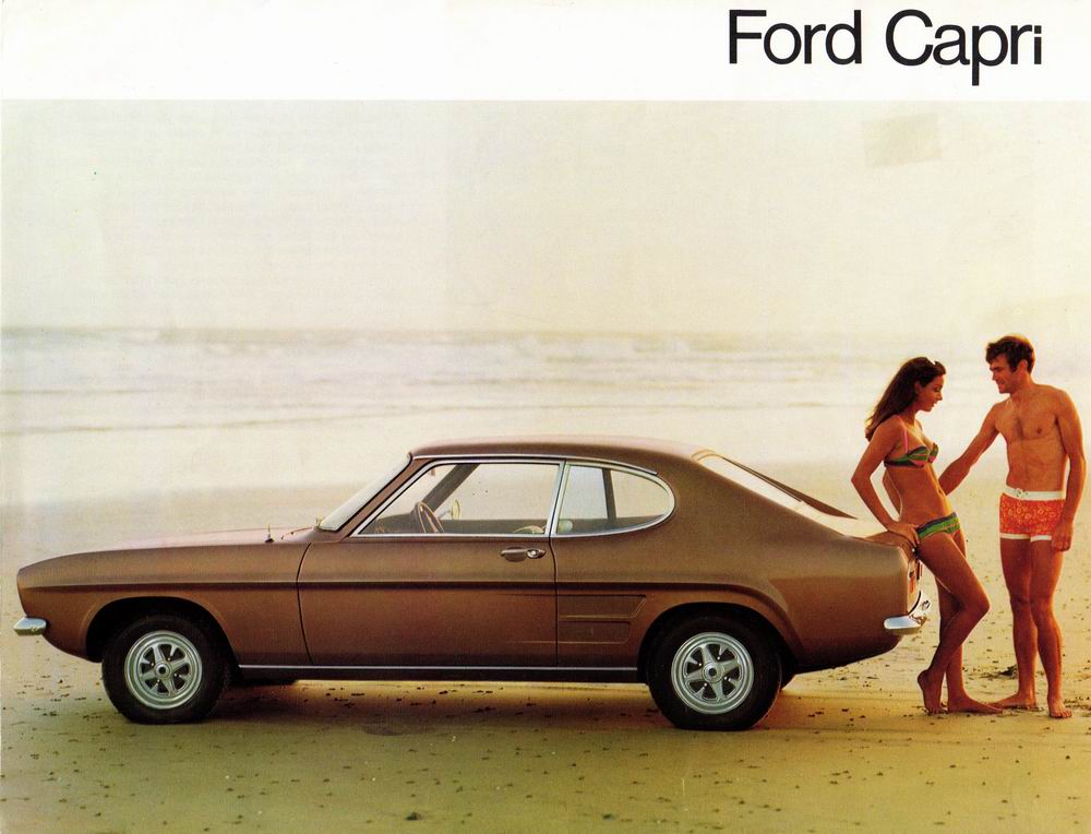 Das Modell Ford Capri stammt aus einer besseren Zeit für den Autobauer.